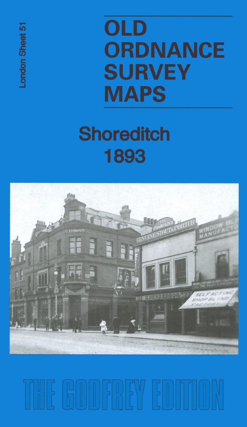 Shoreditch 1893 - Old Ordnance Survey Map (London Sheet 51)