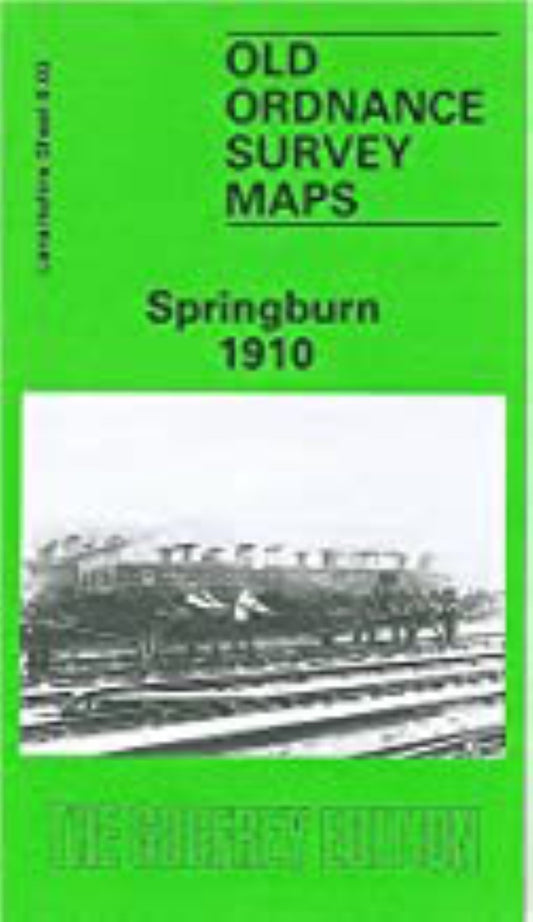 Springburn 1910 - Old Ordnance Survey Map (Glasgow Sheet 3)