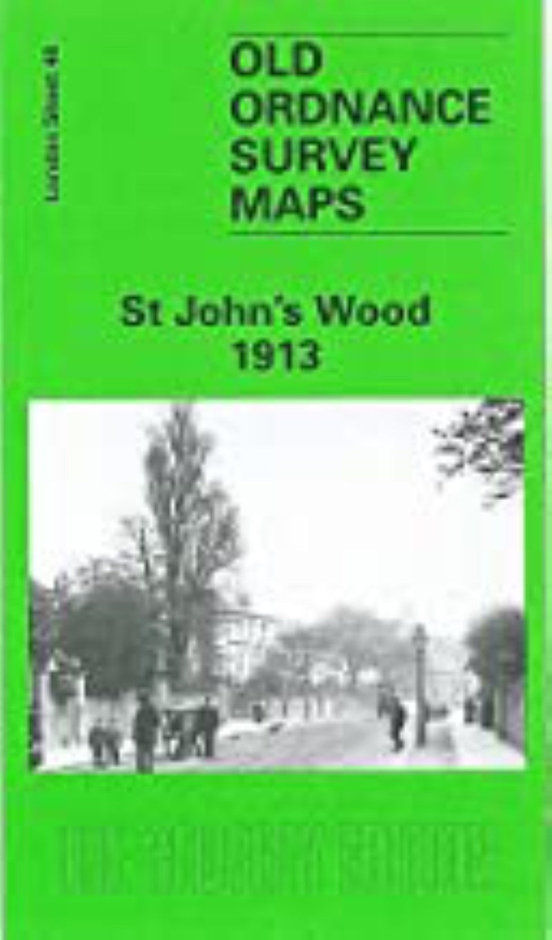 St John's Wood 1913 - Old Ordnance Survey Map (London Sheet 48)