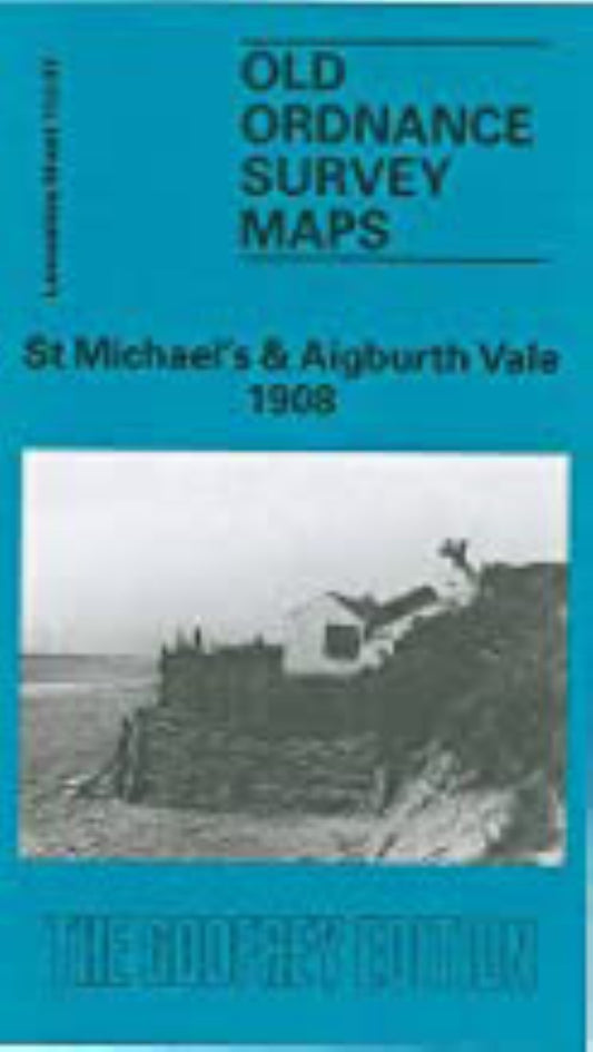 St Michael's & Aigburth Vale 1908 - Old Ordnance Survey Map (Lancashire Sheet 113.07)