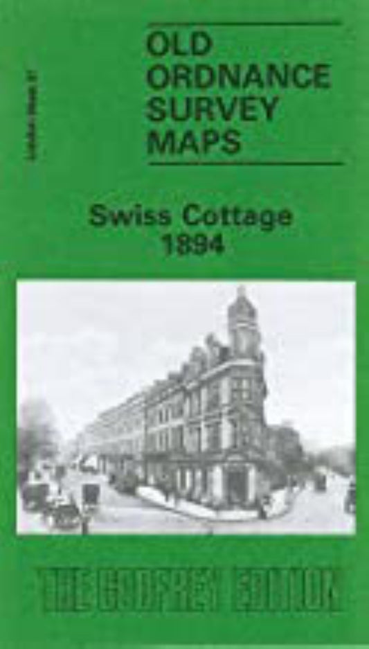 Swiss Cottage 1894 - Old Ordnance Survey Map (London Sheet 37)