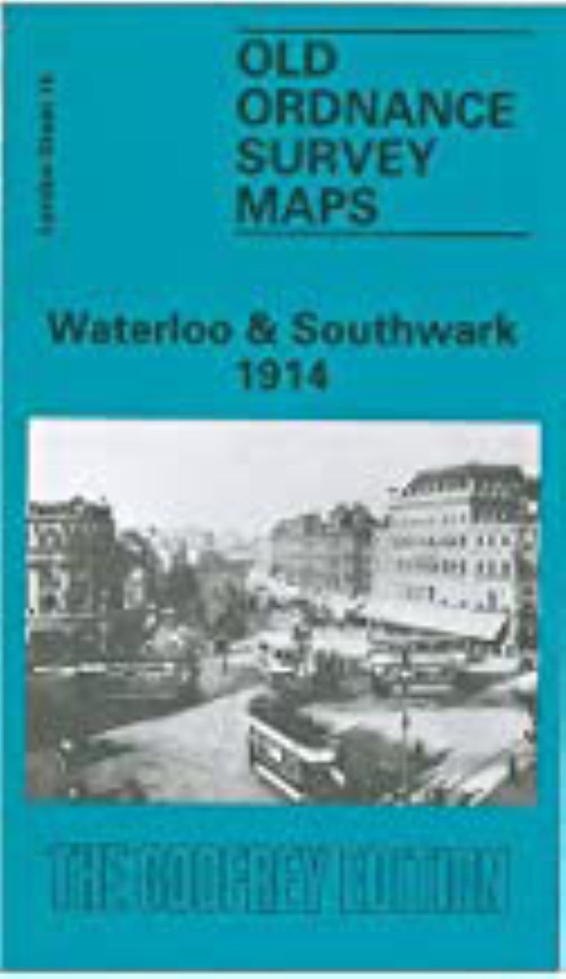 Waterloo & Southwark 1914 - Old Ordnance Survey Map (London Sheet 76)