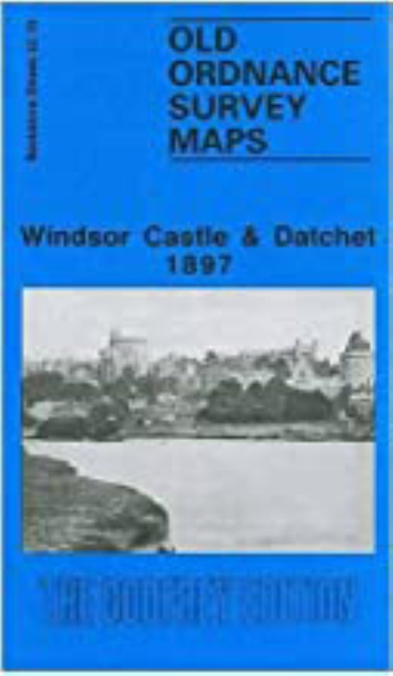 Windsor Castle & Datchet 1897 - Old Ordnance Survey Map (Berkshire Sheet 32.10)