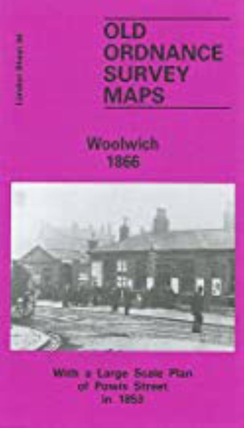 Woolwich 1866 - Old Ordnance Survey Map (London Sheet 94)