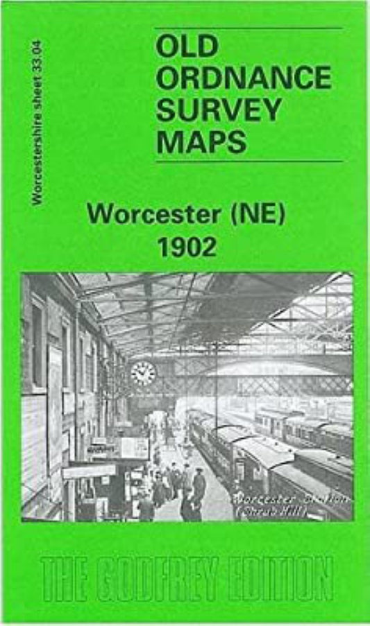 Worcester (NE) 1902 - Old Ordnance Survey Map (Worcestershire Sheet 33.04)