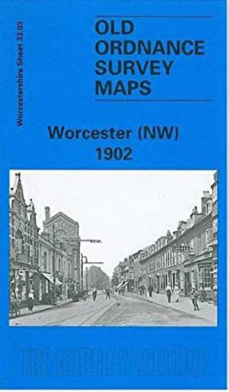 Worcester (NW) 1902 - Old Ordnance Survey Map (Worcestershire Sheet 33.03)