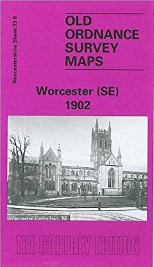 Worcester (SE) 1902 - Old Ordnance Survey Map (Worcestershire Sheet 33.8)