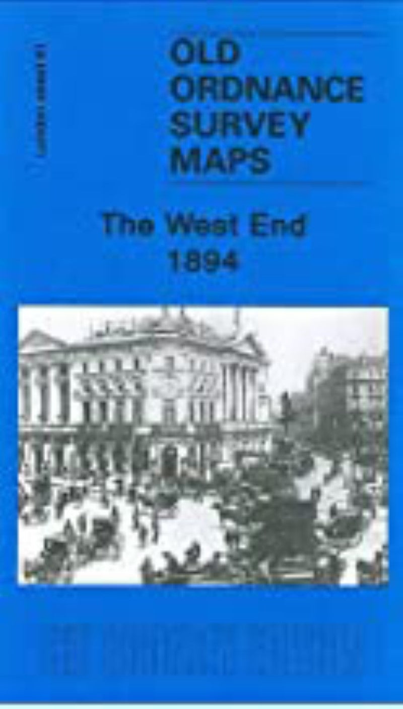 The West End 1894 - Old Ordnance Survey Map (London Sheet 61)