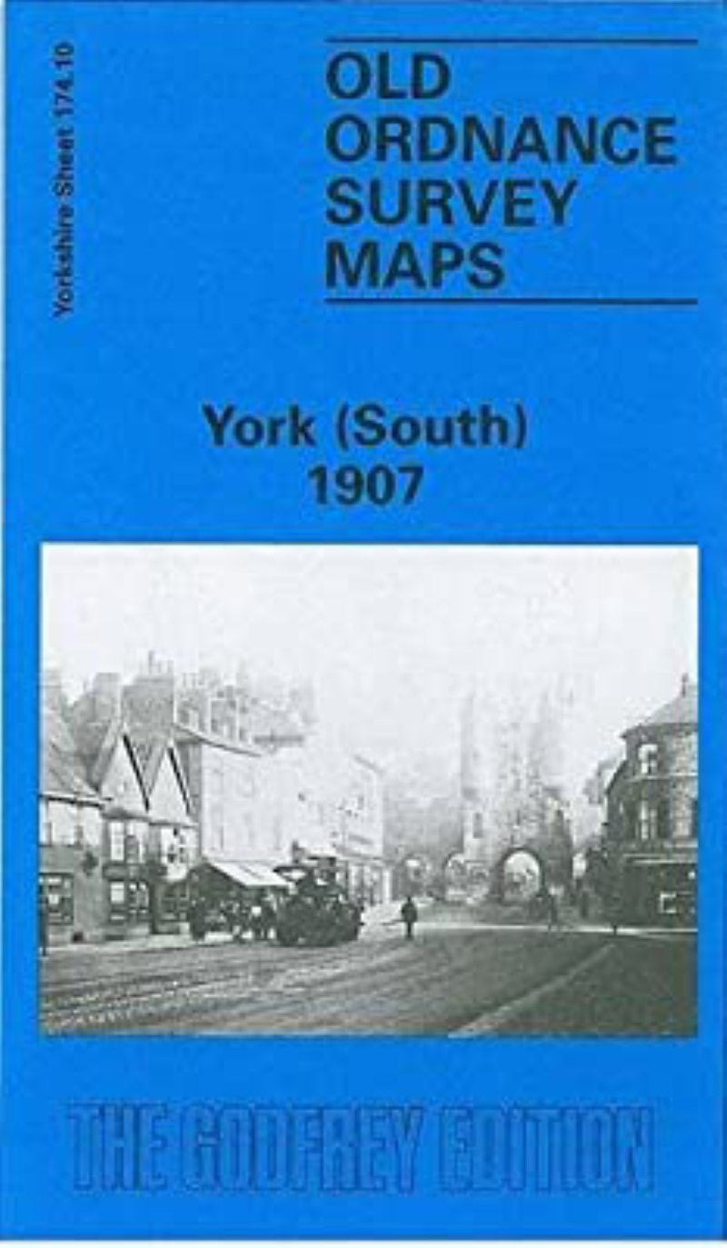 York (South) 1907 - Old Ordnance Survey Map (Yorkshire Sheet 174.10)