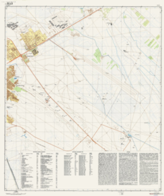 Ahvaz 2 (Iran) - Soviet Military City Plans