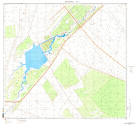 Aktyubinsk 5 (Kazakhstan) - Soviet Military City Plans
