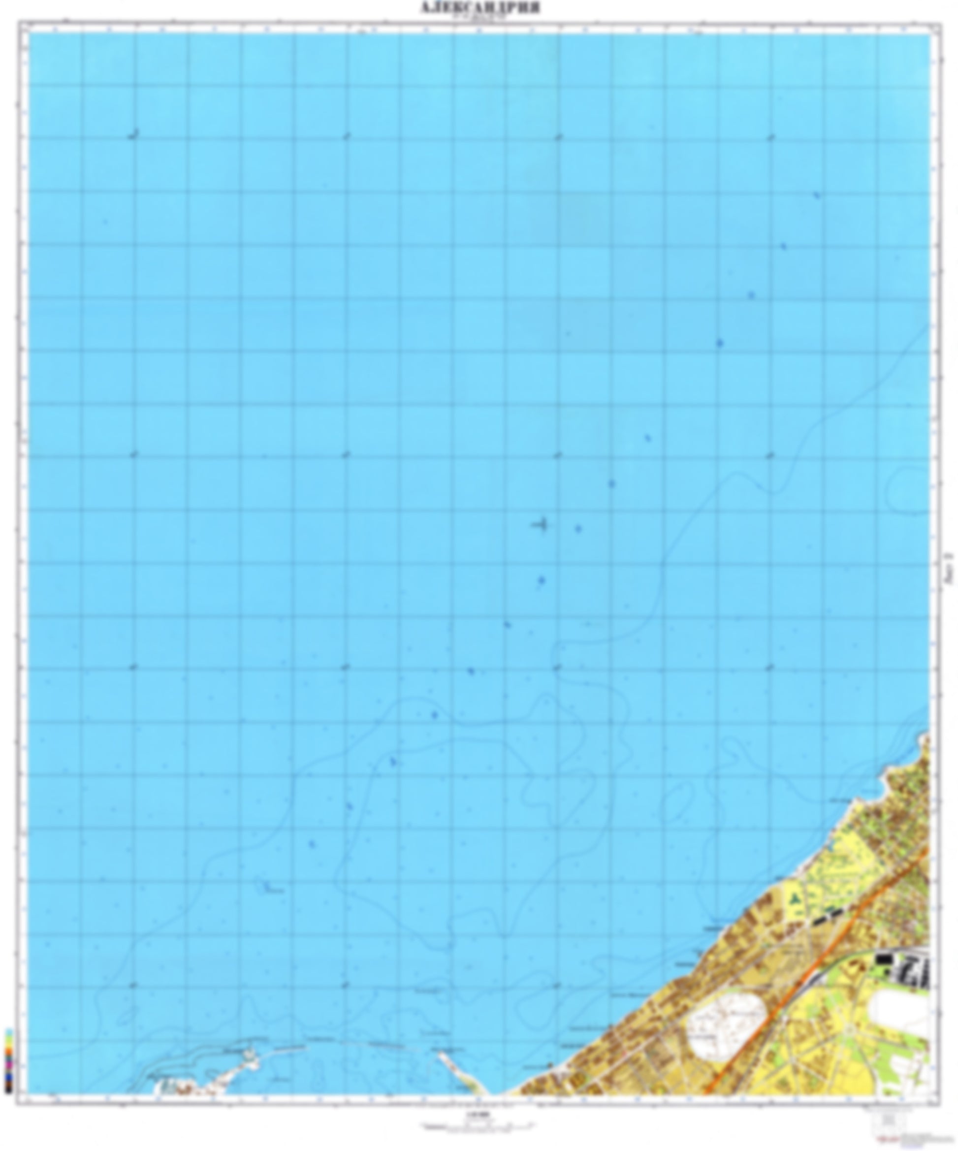 Aleksandria 2 (Egypt) - Soviet Military City Plans