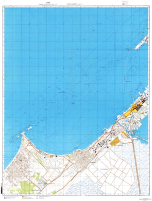 Aleksandria 4 (Egypt) - Soviet Military City Plans