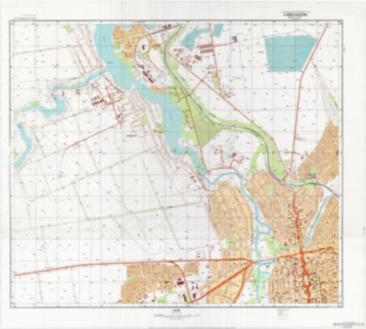 Aleksandriia 1 (Ukraine) - Soviet Military City Plans