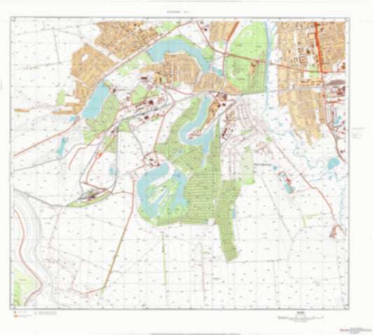 Aleksandriia 3 (Ukraine) - Soviet Military City Plans