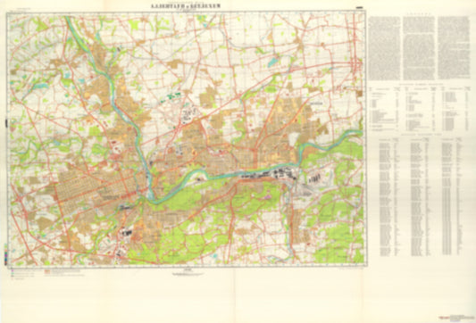 Allentown, Bethlehem, PA (USA) - Soviet Military City Plans