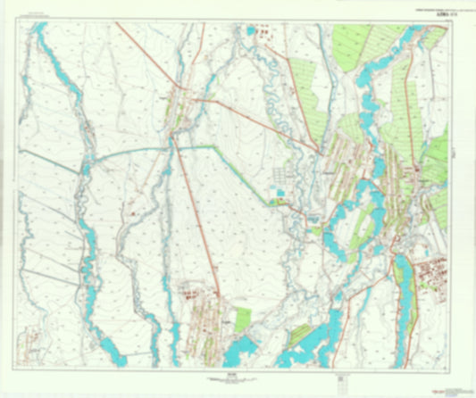 Alma-Ata / Almaty 1 (Kazakhstan) - Soviet Military City Plans