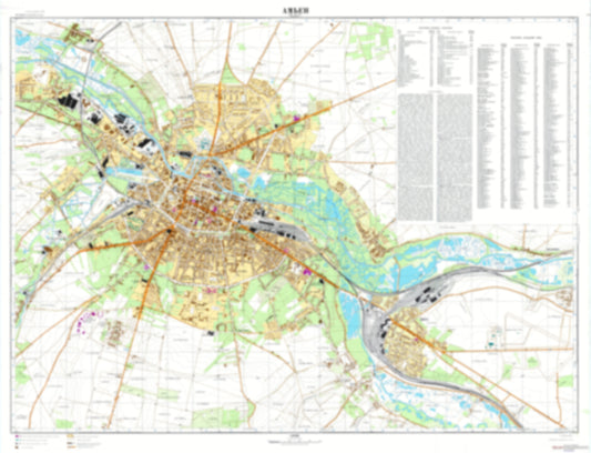Amiens (France) - Soviet Military City Plans