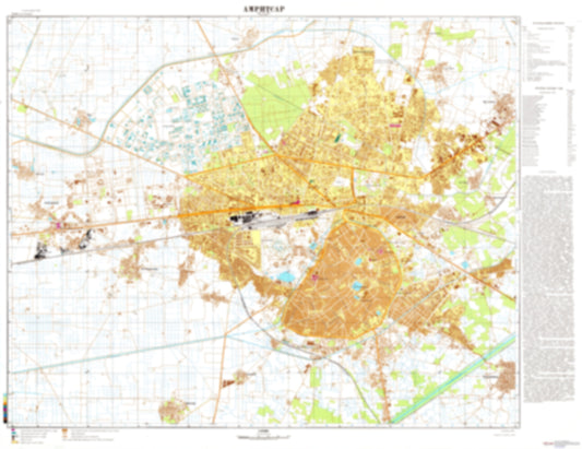 Amritsar (India) - Soviet Military City Plans