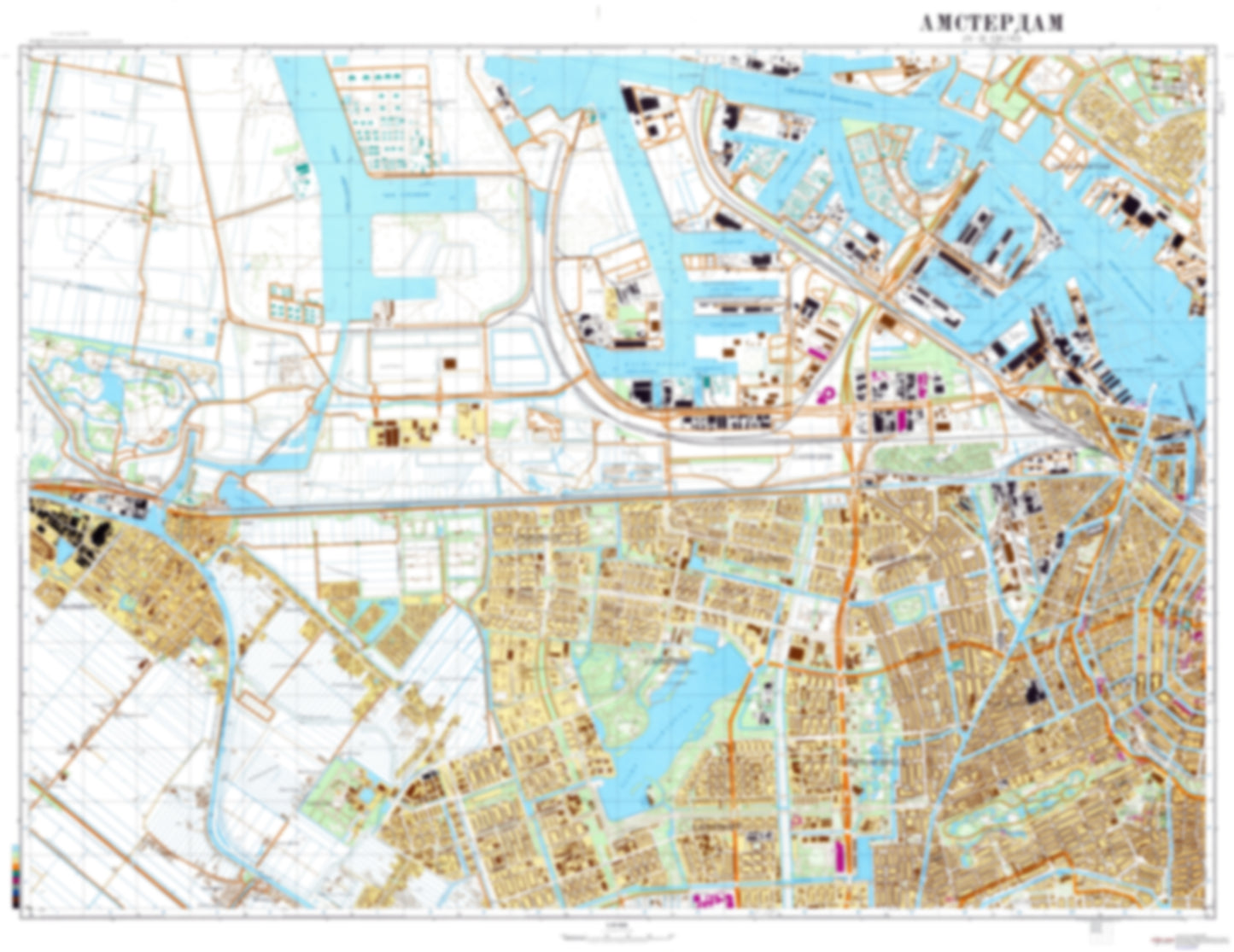 Amsterdam 1 (Netherlands) - Soviet Military City Plans