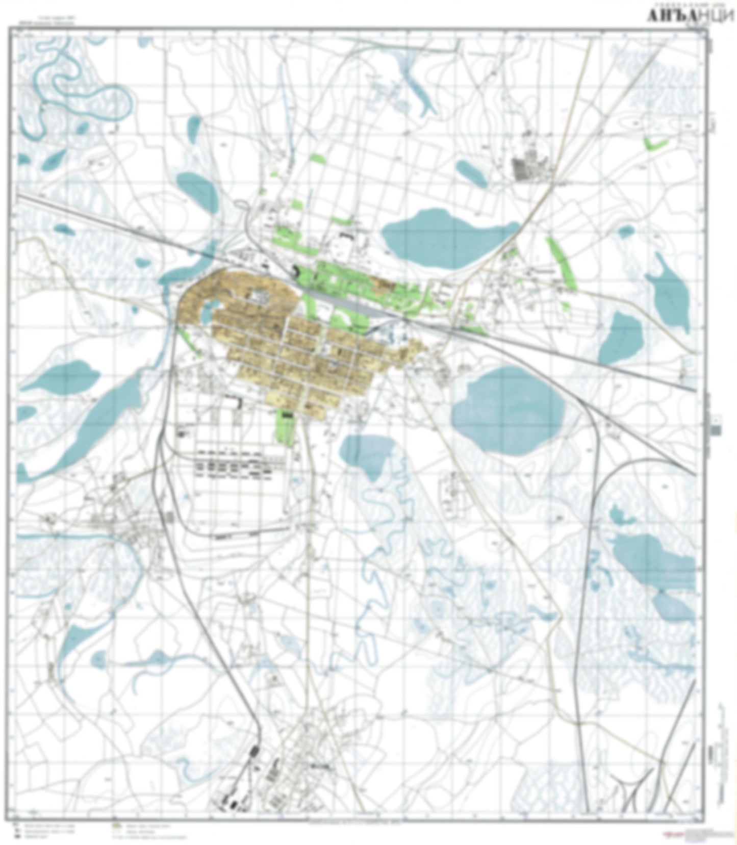 Anantsi 1 (China) - Soviet Military City Plans