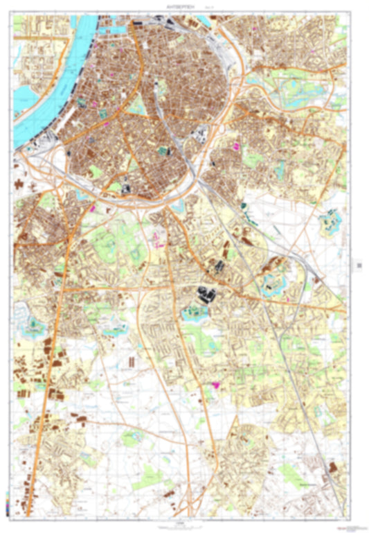Antwerpen 5 (Belgium) - Soviet Military City Plans