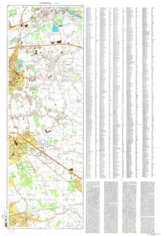 Antwerpen 6 (Belgium) - Soviet Military City Plans