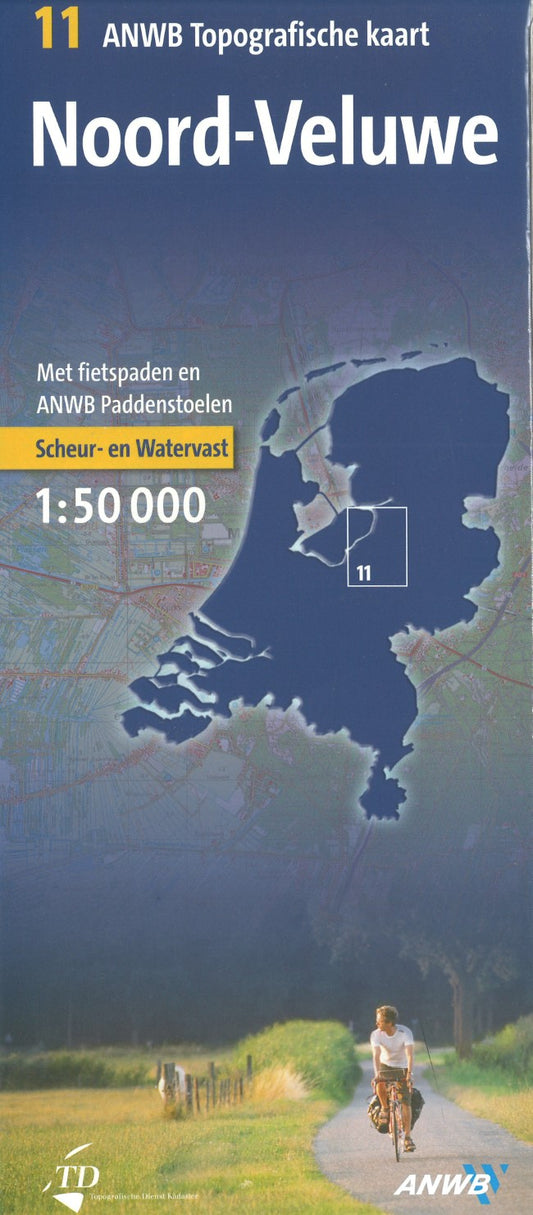 Noord-Veluwe - ANWB Topografische kaart 11