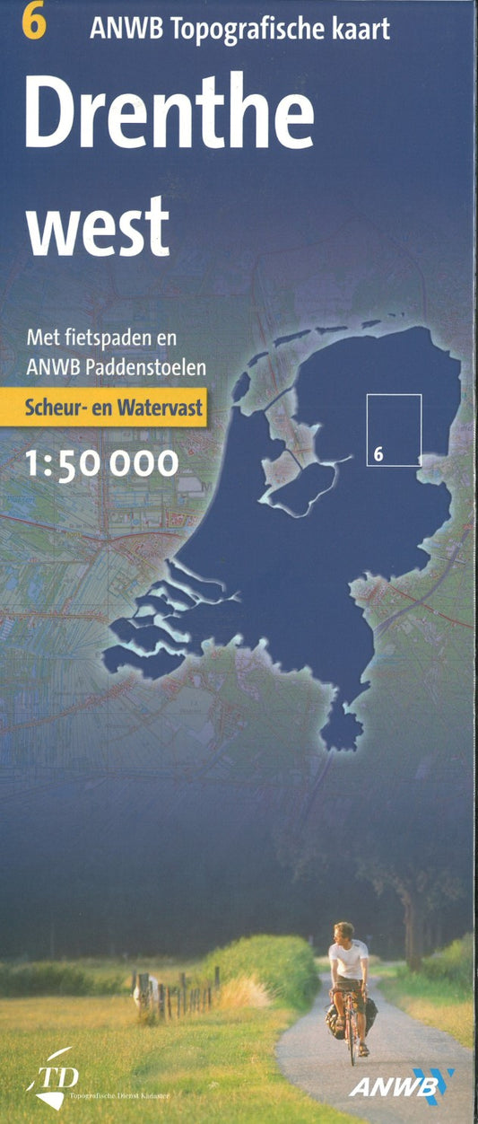 Drenth west - ANWB Topografische kaart 6