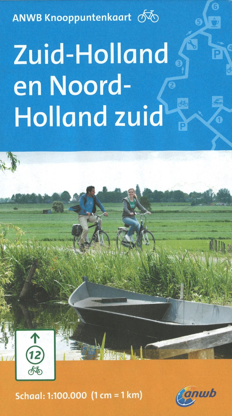 Zuid-Holland en Noord-Holland zuid - ANWB Knooppuntenkaart 6