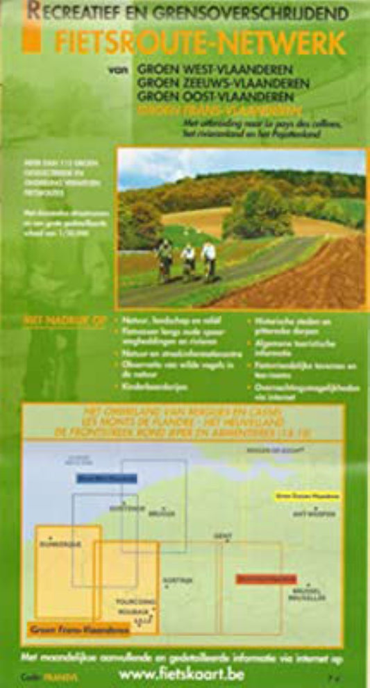 Fietsroute-Netwerk : Groen West-Vlaanderen