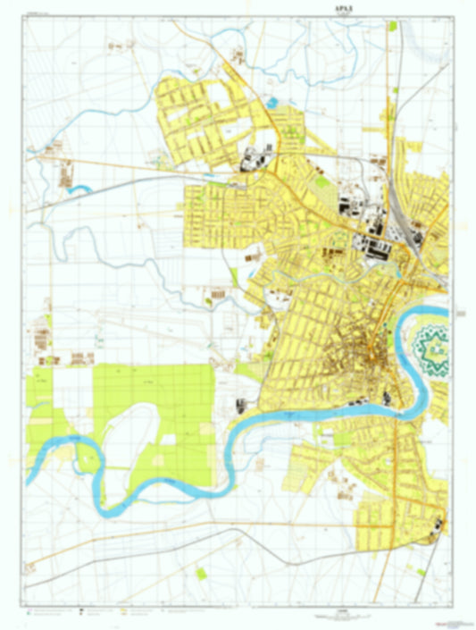 Arad 1 (Romania) - Soviet Military City Plans