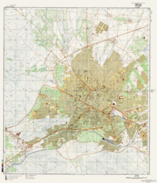 Arak 1 (Iran) - Soviet Military City Plans