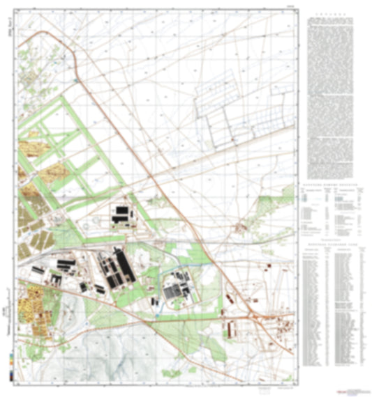 Arak 2 (Iran) - Soviet Military City Plans