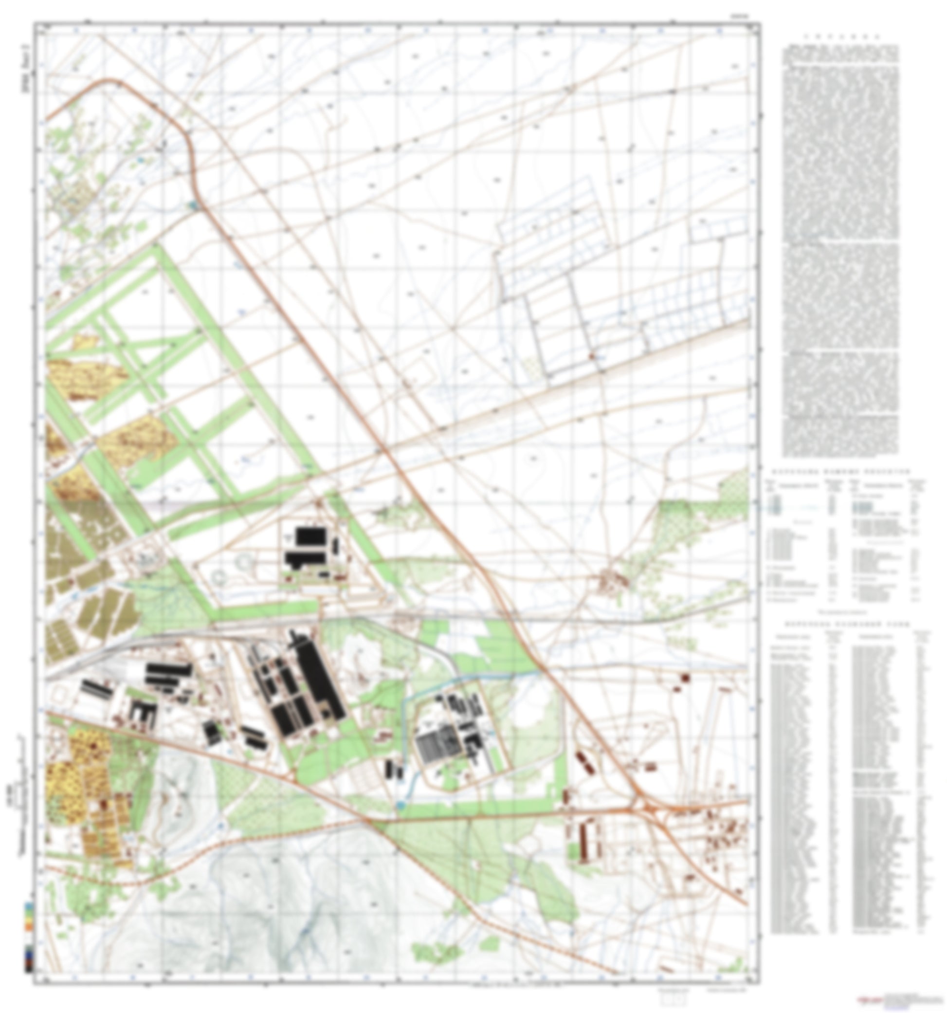 Arak 2 (Iran) - Soviet Military City Plans