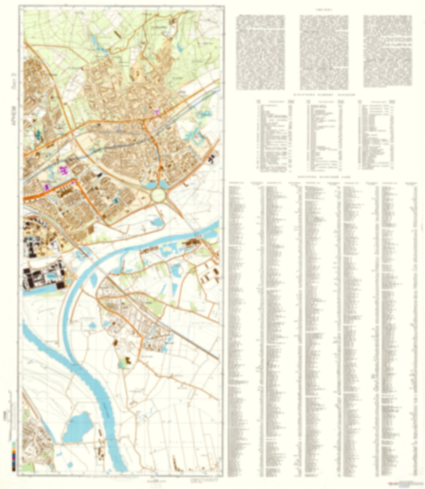 Arnhem 2 (Netherlands) - Soviet Military City Plans