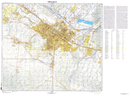 Ashkhabad (Turkmenistan) - Soviet Military City Plans