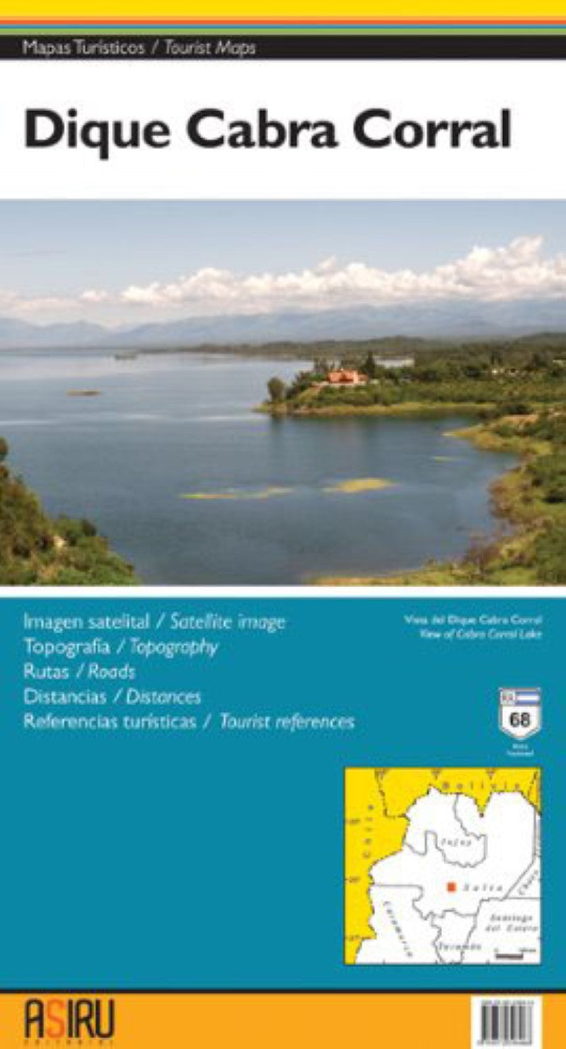 Dique Cabra Corral Tourist Map