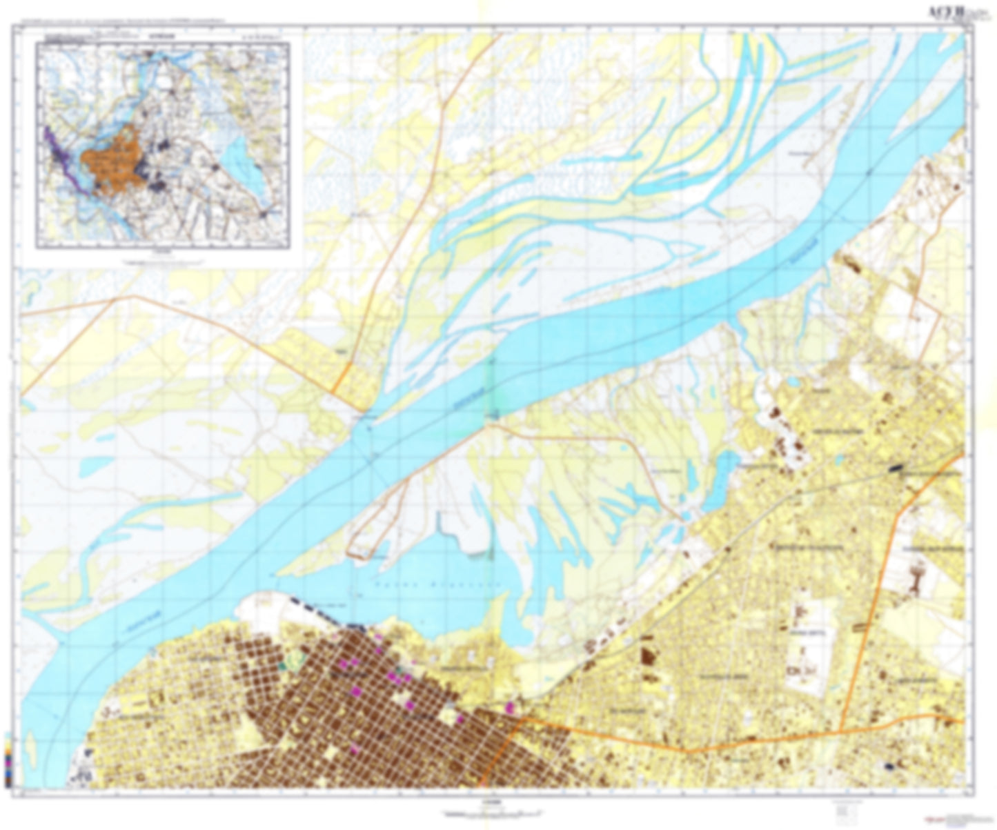 Asuncion 1 (Paraguay) - Soviet Military City Plans