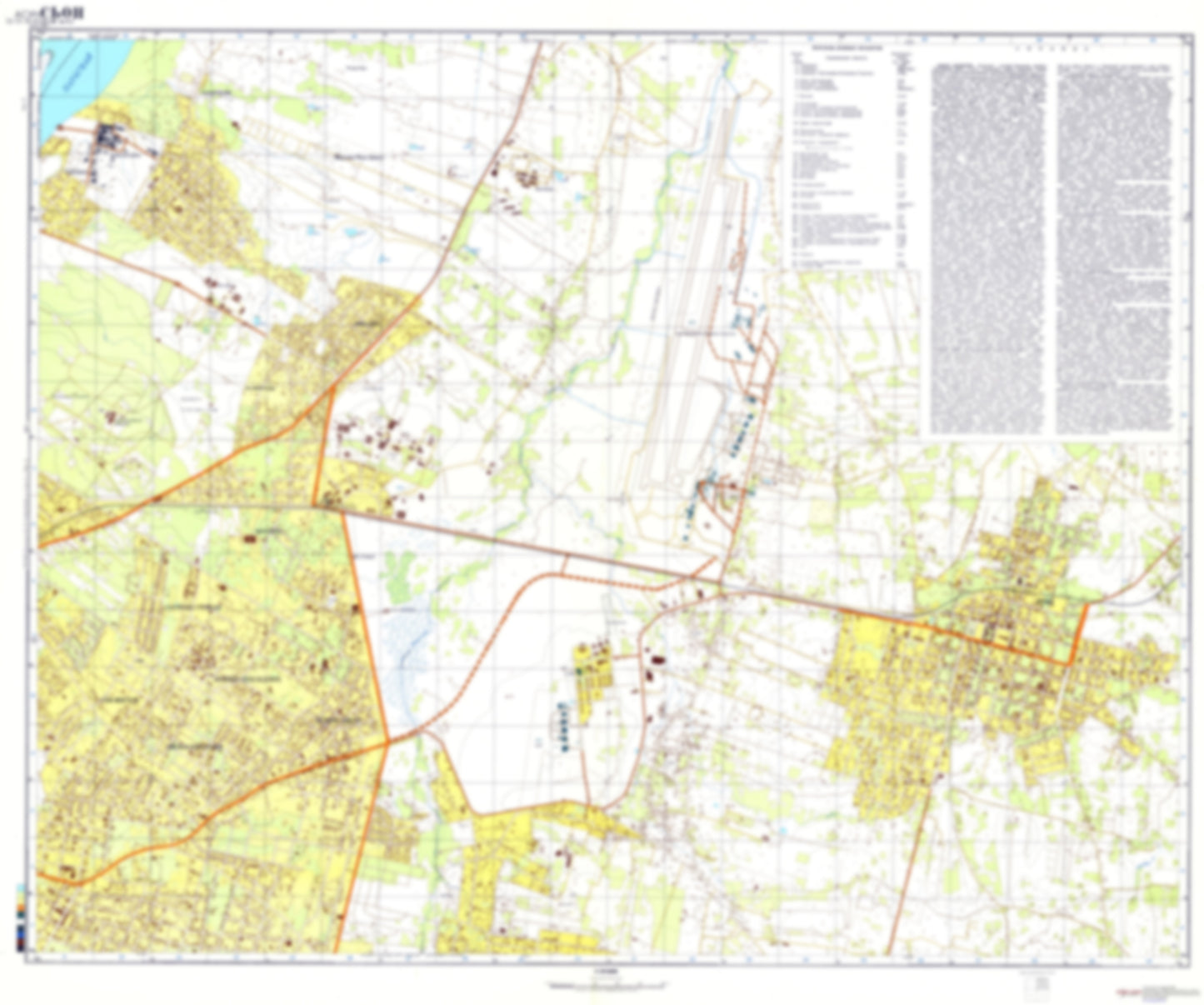 Asuncion 2 (Paraguay) - Soviet Military City Plans