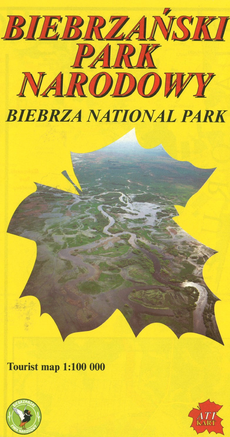 Biebrzanski Park Narodowy Tourist Map 1:100,000