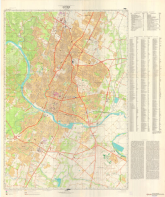 Austin, TX (USA) - Soviet Military City Plans