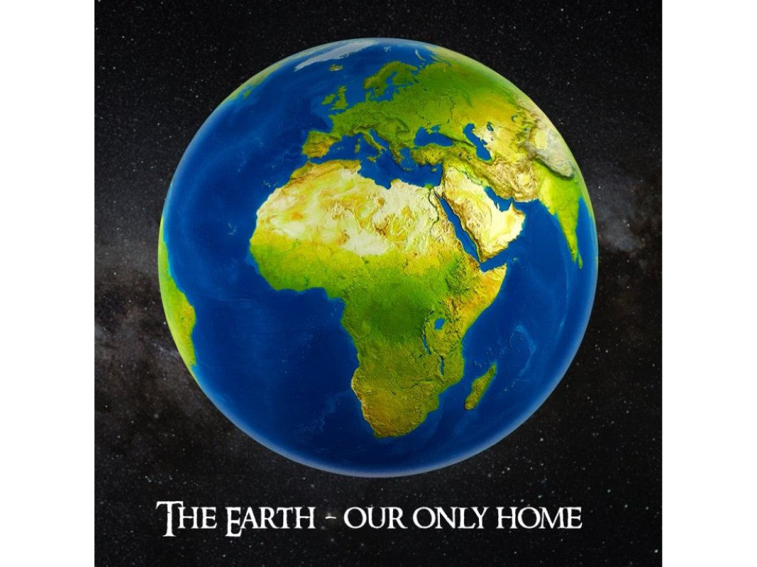 Earth - Our Only Home 3D Postcard