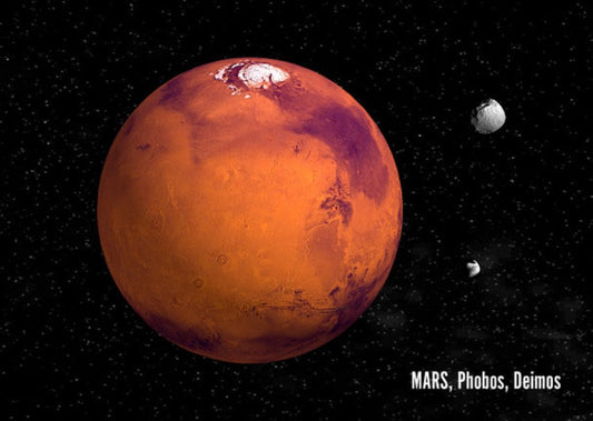 Mars 3D Postcard