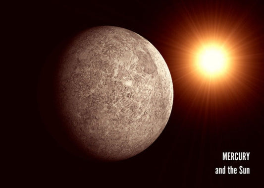 Mercury and the Sun 3D Postcard