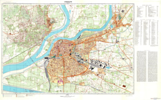 Avignon (France) - Soviet Military City Plans
