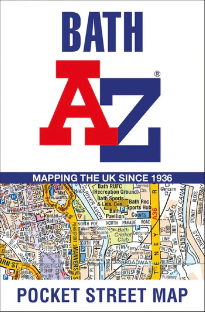 Bath, England Pocket Street Map