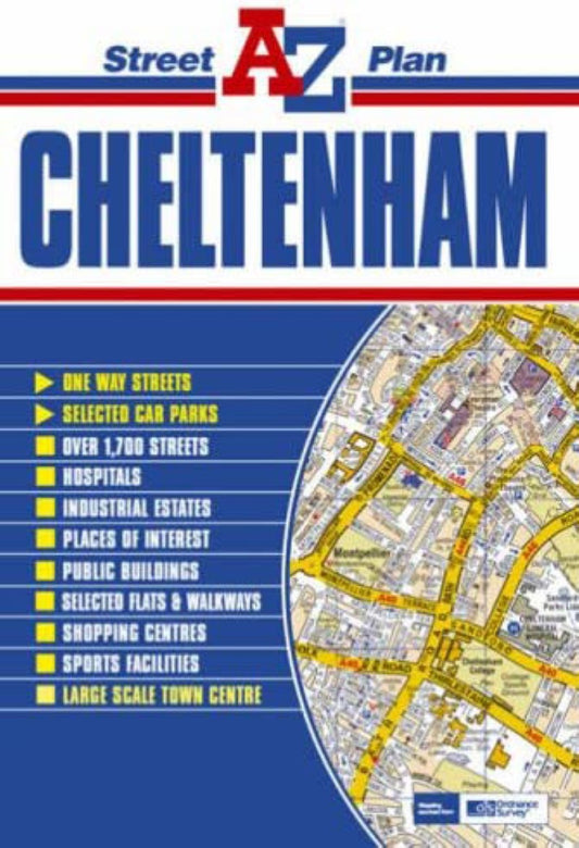 AZ street plan : Cheltenham