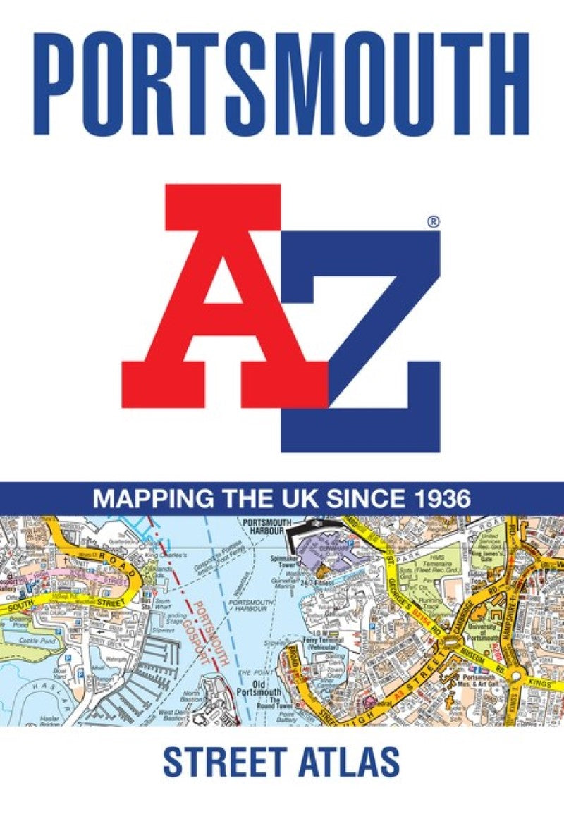 Portsmouth, England A-Z Street Atlas