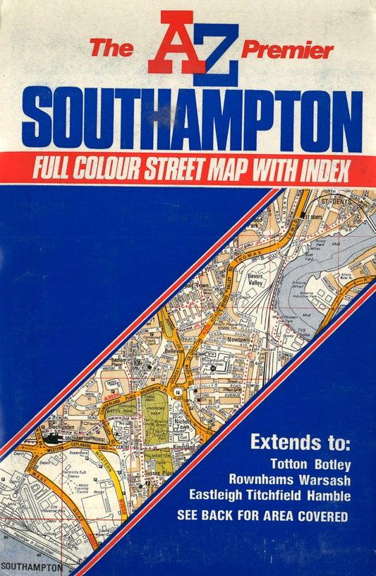 Southampton Full Colour Street Map with Index